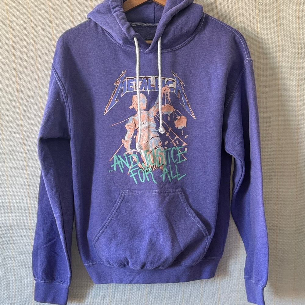Purple Metallica Hoodie